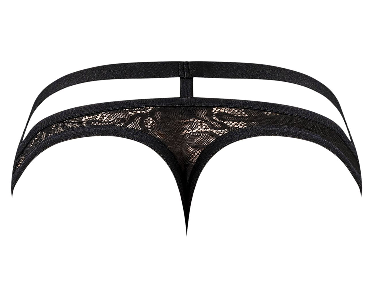 Male Power 446-289 Lucifer Cut Out Strappy Thong Color Black - DealByEthan.gay loves Male Power