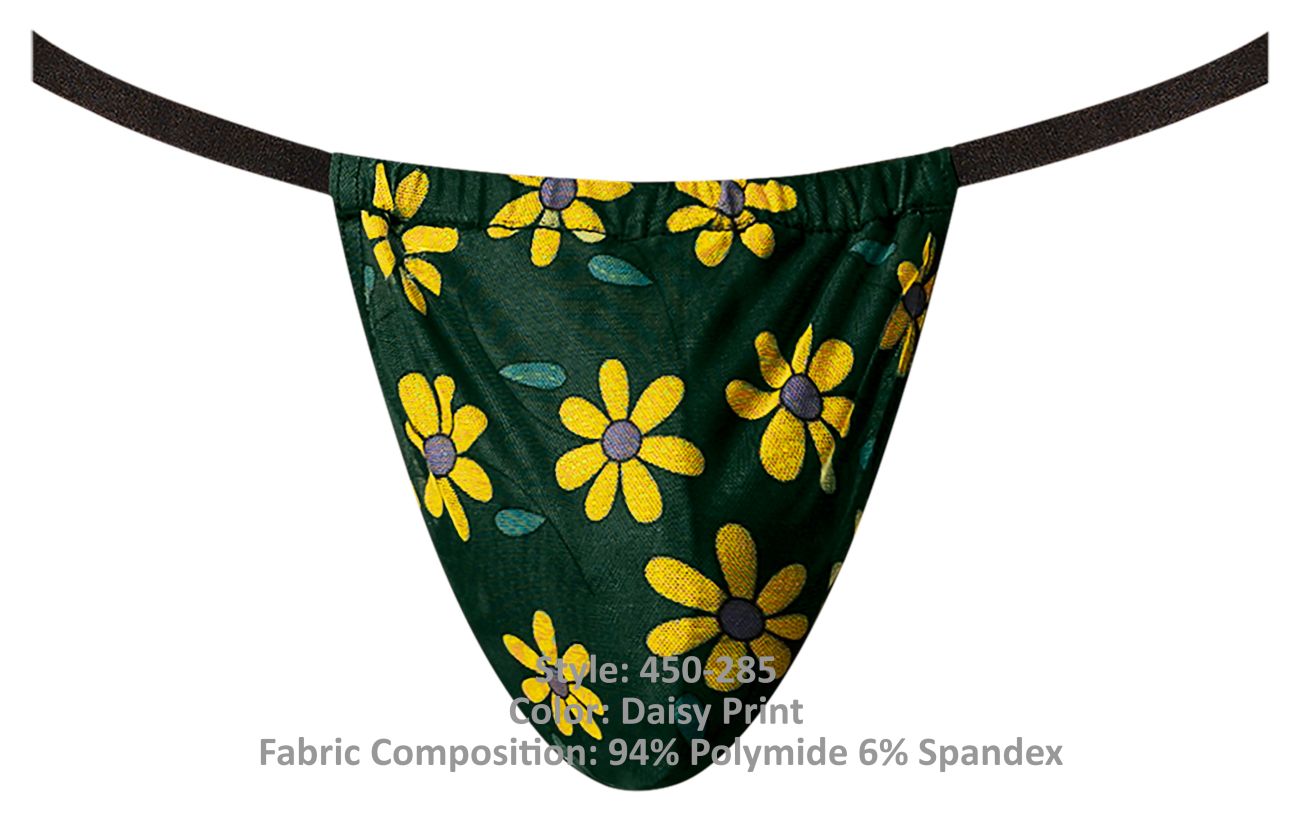 Male Power 450-285 Petal Power Posing Strap Color Daisy Print - DealByEthan.gay loves Male Power