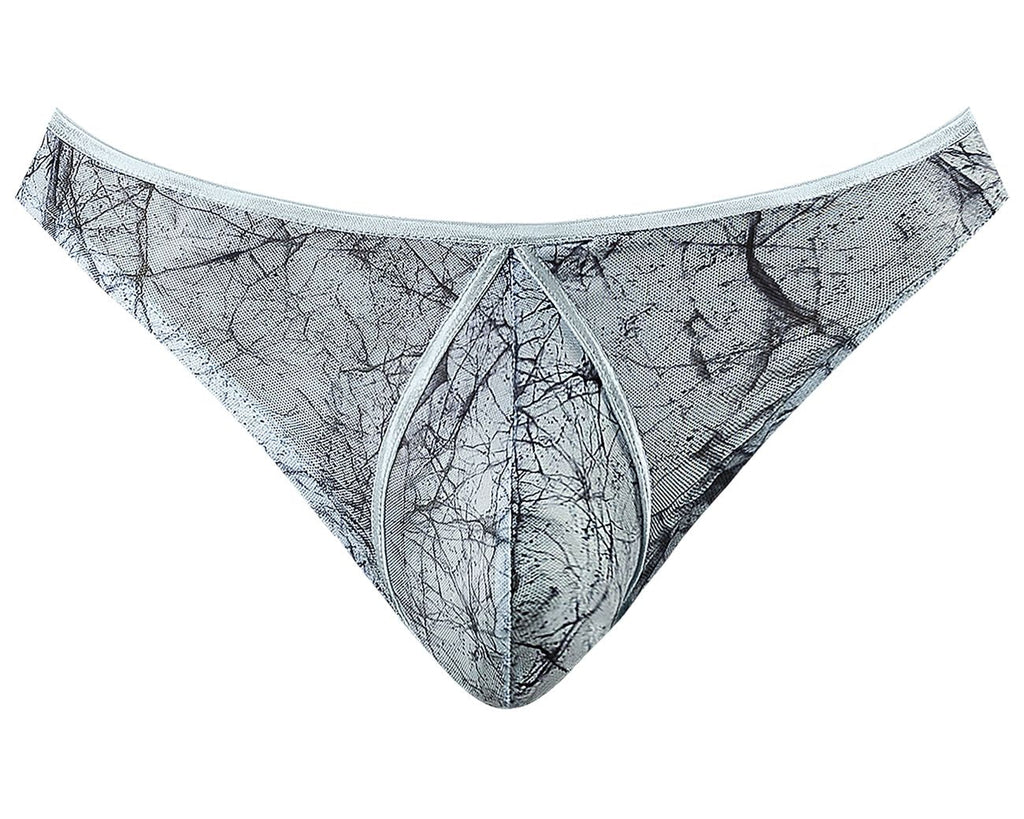 Male Power 461-290 Marble Mesh Mini Thong Color Light Blue - DealByEthan.gay loves Male Power
