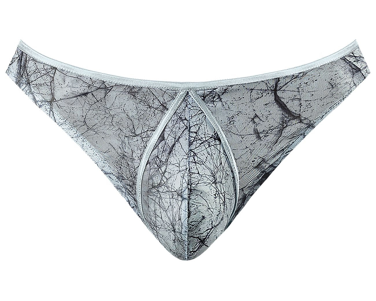 Male Power 461-290 Marble Mesh Mini Thong Color Light Blue - DealByEthan.gay loves Male Power