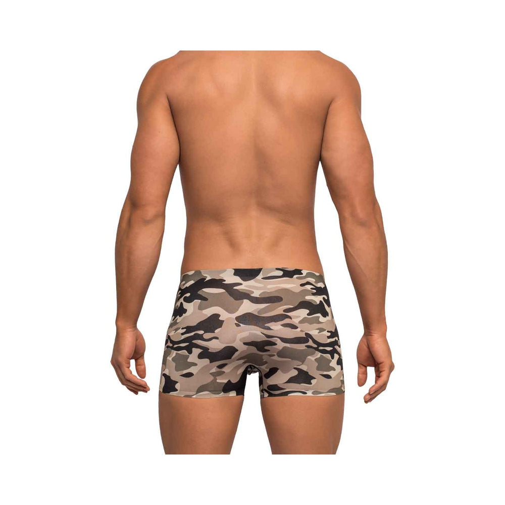Male Power Commando Mini Short Camo Large - DealByEthan.gay loves Male Power