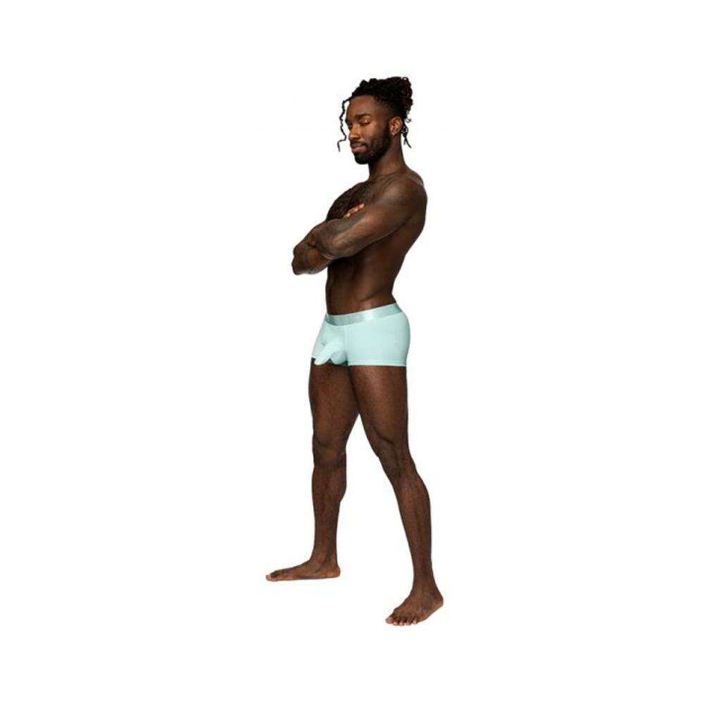 Male Power Easy Breezy Mini Short Sleeve Aqua M - DealByEthan.gay loves Male Power