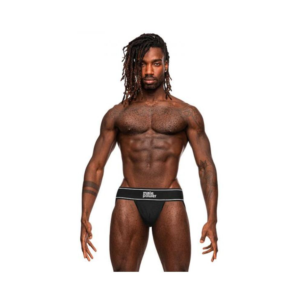Male Power Modal Rib Jock Black L/xl - DealByEthan.gay loves Male Power