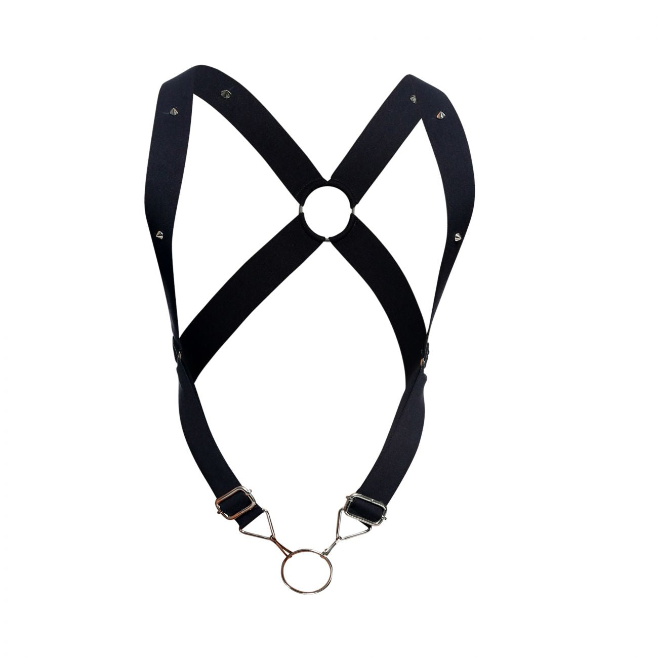 Arnés cruzado MaleBasics DMBL05 DNGEON, color negro