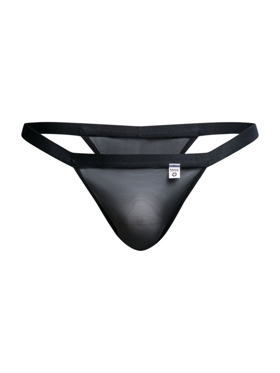 MaleBasics MBL85 Y Sexy Thongs Color Black Mesh - DealByEthan.gay loves MaleBasics