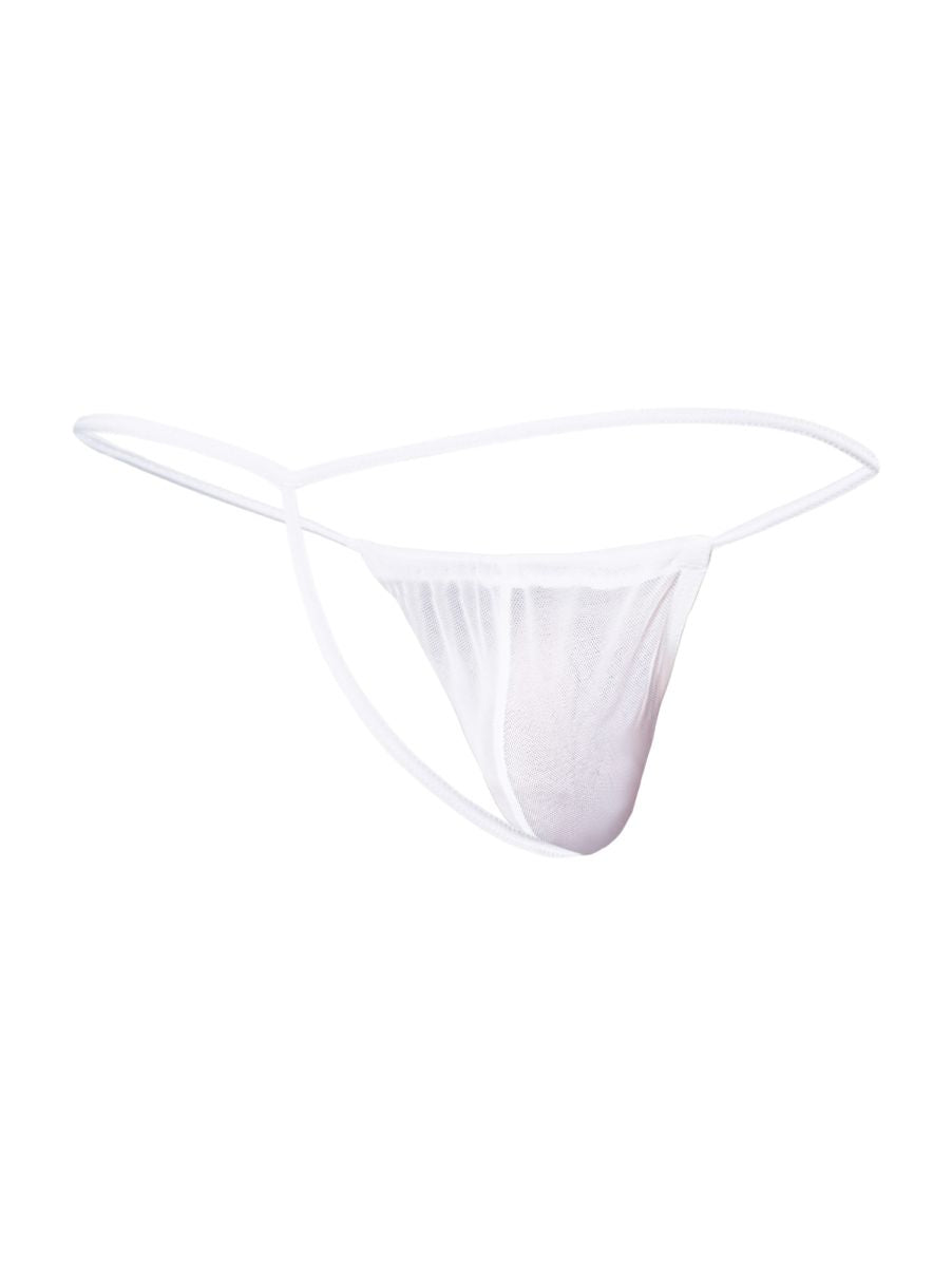 MaleBasics MBL59 Mesh G-String Farbe Weiß Mesh