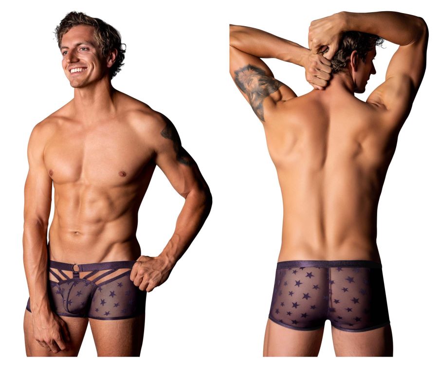 Male Power 122-291 Love Star Short mit Ring Farbe Lila