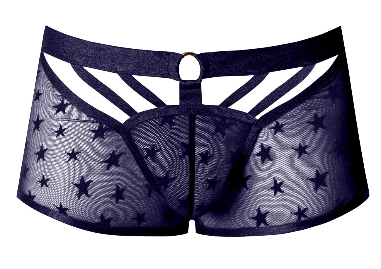 Male Power 122-291 Love Star Short mit Ring Farbe Lila