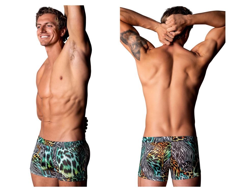 Male Power 143-295 Go Wild Uplift Mini Short Farbe Multi Animal