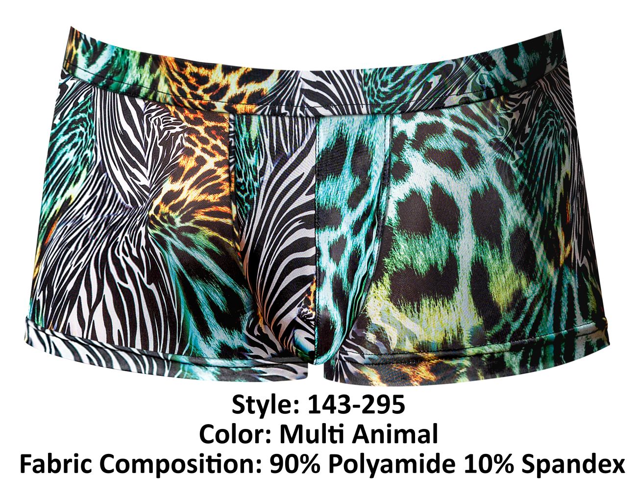 Male Power 143-295 Go Wild Uplift Mini Short Farbe Multi Animal