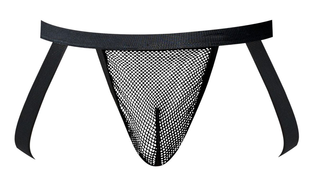 Suspensorio Male Power 388-11C Fishnet 2 Color Negro