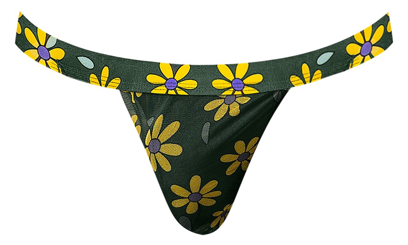 Calzoncillos tipo jock con estampado de margaritas Petal Power 390-285 de Male Power