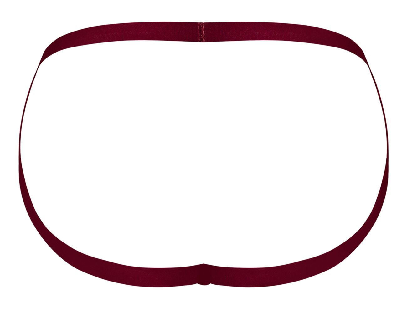 Male Power 394-289 Lucifer Strappy Jock Color Burgundy