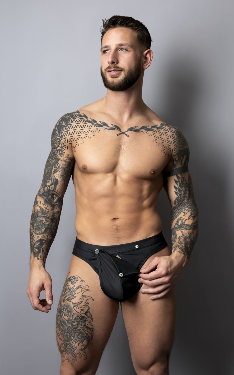 Male Power 410-298 Oh Snap Snap-off-Tanga Farbe Schwarz