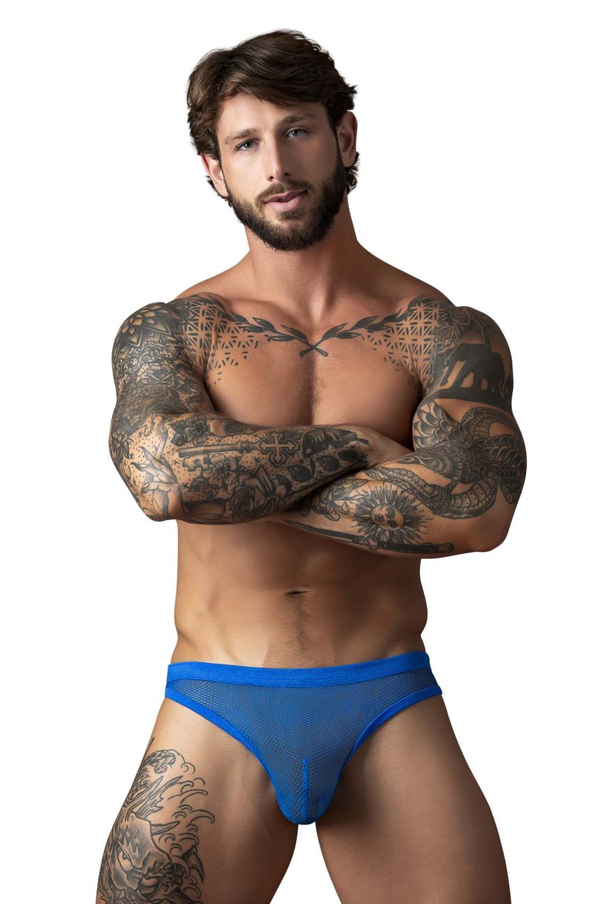 Tanga Male Power 441-11C Fishnet 2 Bong Color Royal