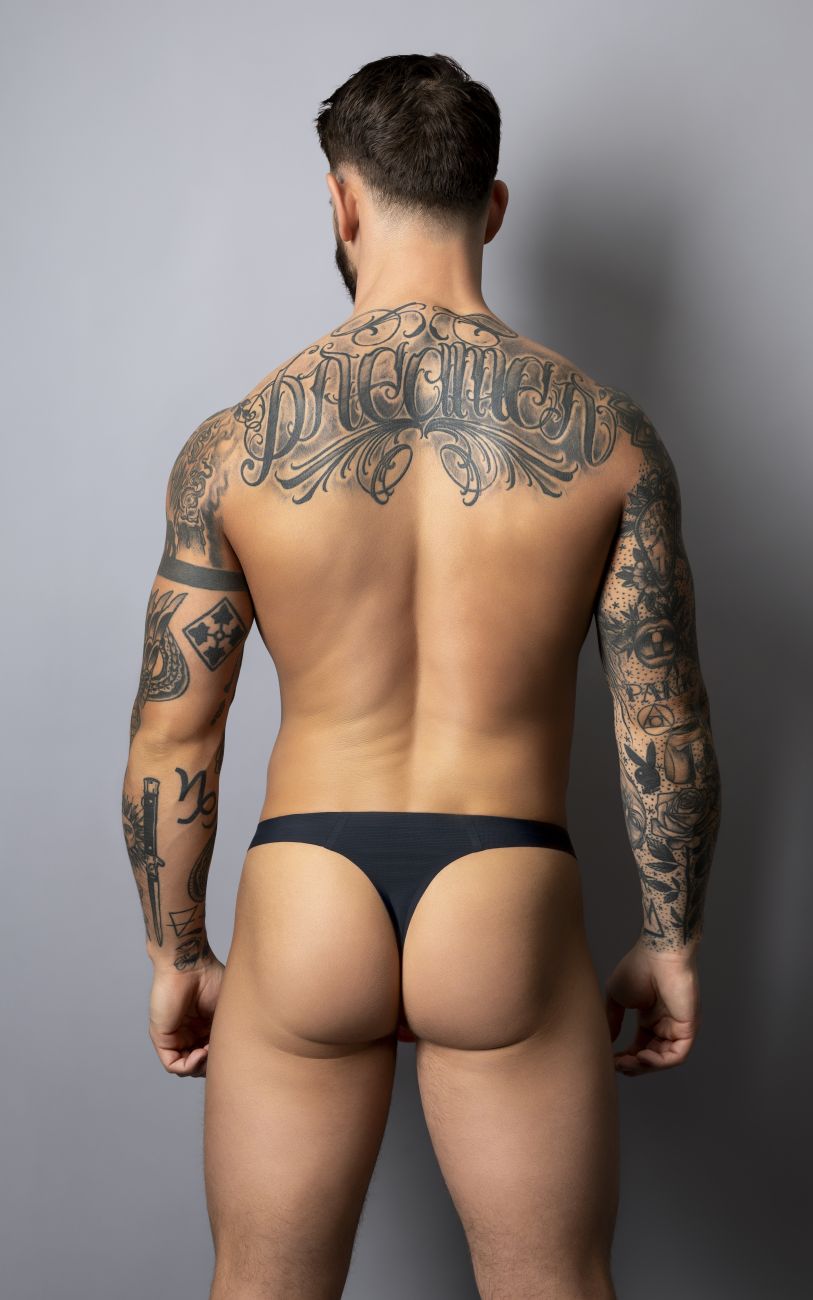 Male Power 442-300 Hot Mesh Bong Tanga Farbe Schwarz-Rot