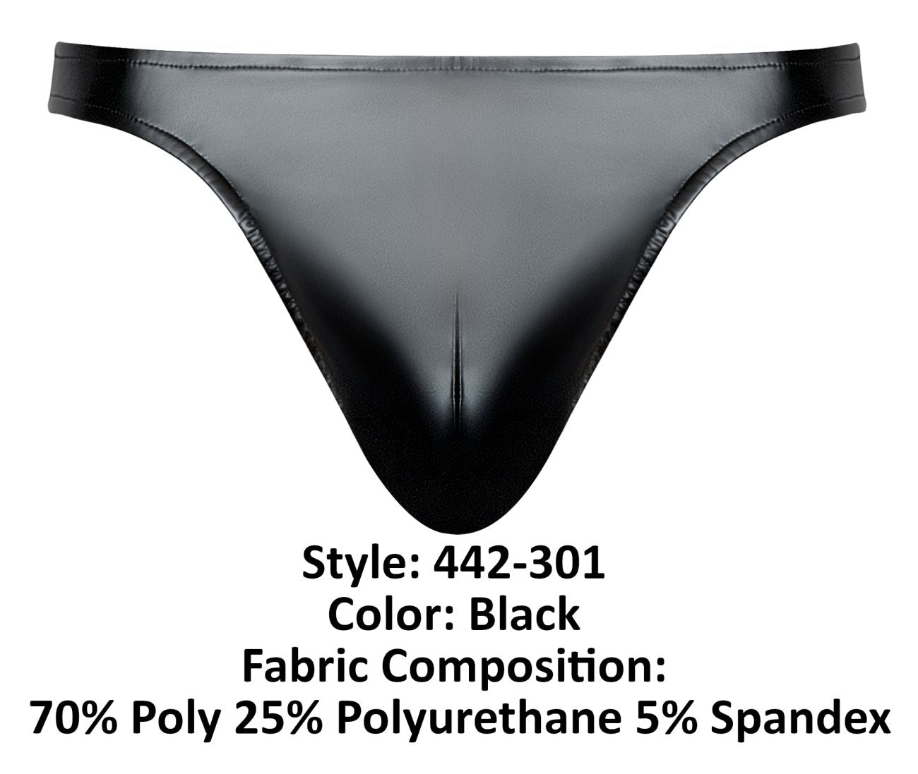 Male Power 442-301 Liquid Onyx 2.0 Bong Tanga Farbe Schwarz