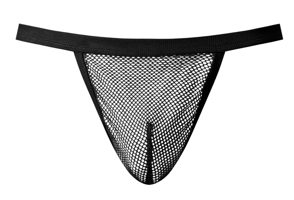 Male Power 449-11C Fishnet 2 G-String Color Black