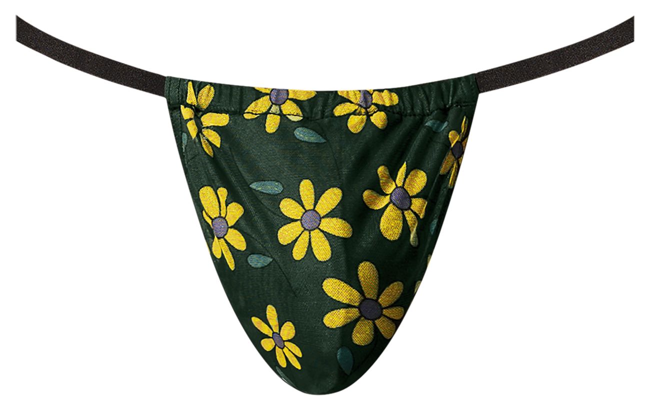 Male Power 450-285 Petal Power Posing Strap Color Daisy Print