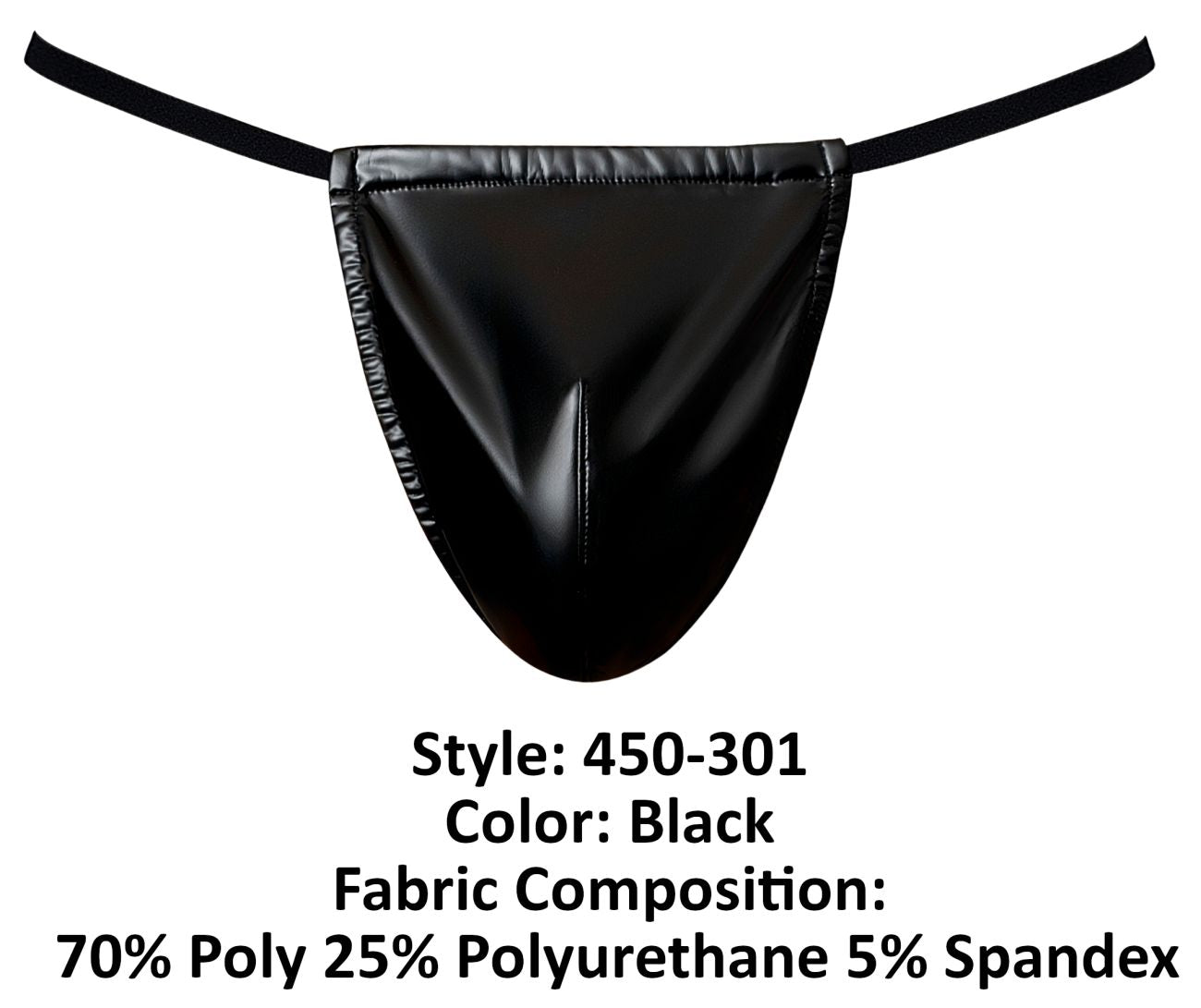 Male Power 450-301 Liquid Onyx 2.0 String Farbe Schwarz