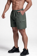 Jed North Men's Trek 4.5" Cargo Shorts - Dark Olive