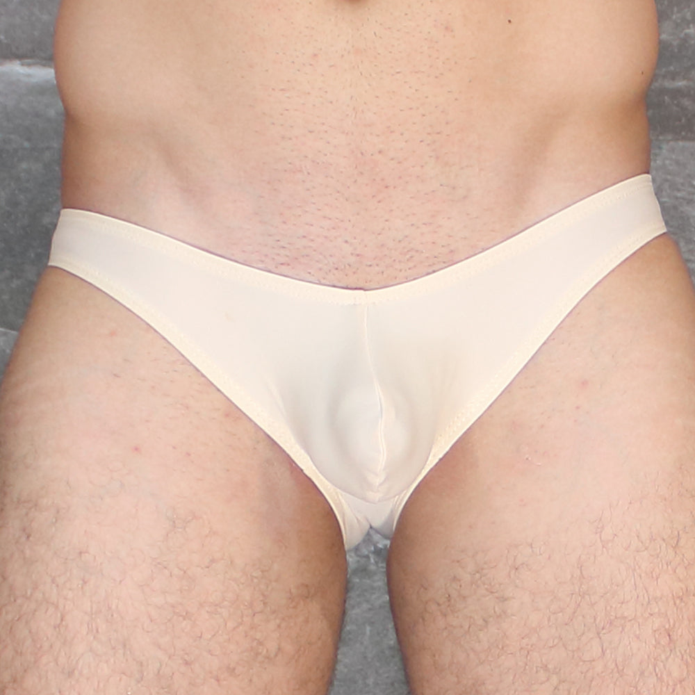 Cream-colored seamless briefs mckillop vkds ta2 hoist bikini naked with smooth stretchy fabric