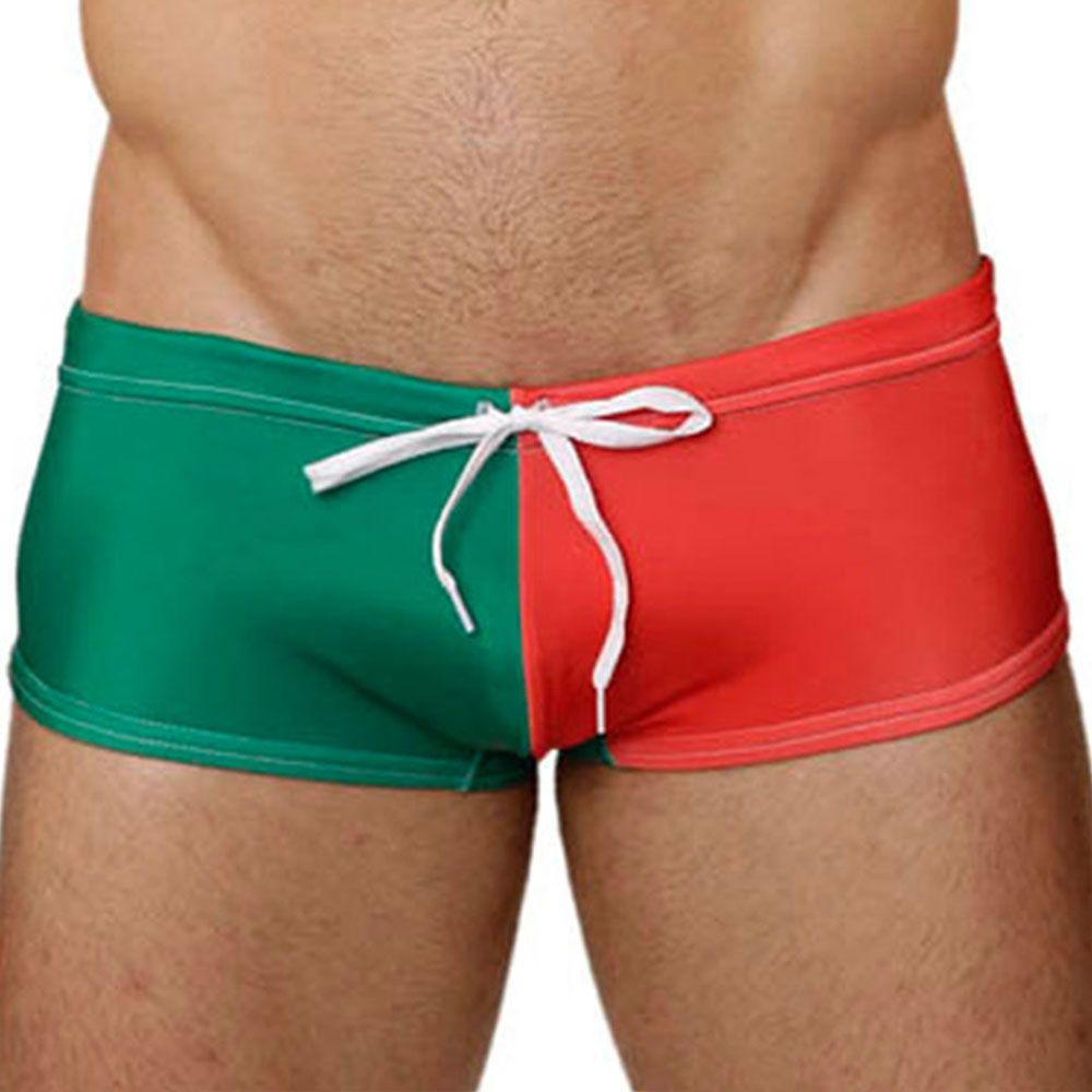 Mensuas MN8005 Badehose mit italienischer Flagge