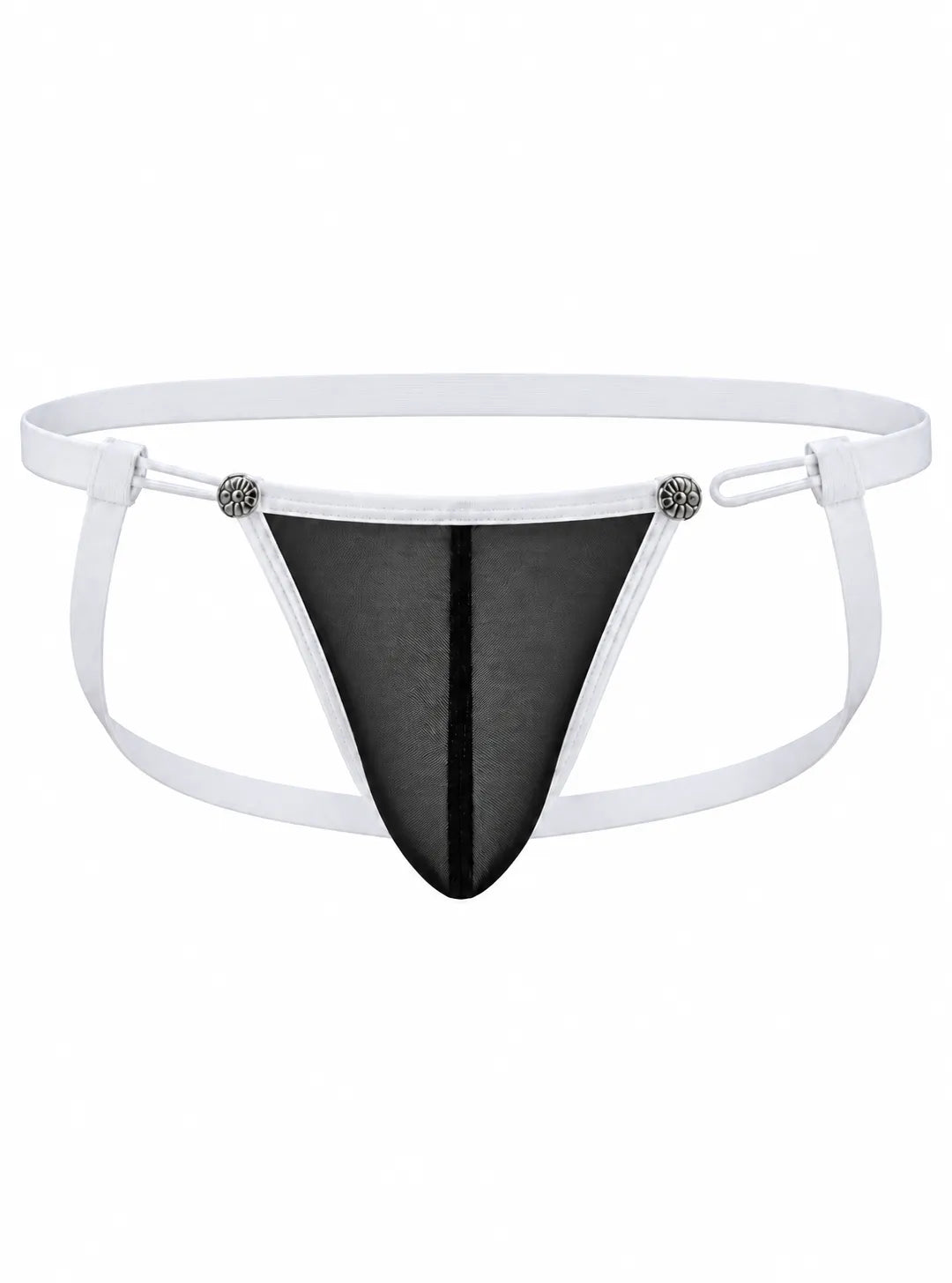 Undergear Herren-Mesh-Träger-Jock BK- 790