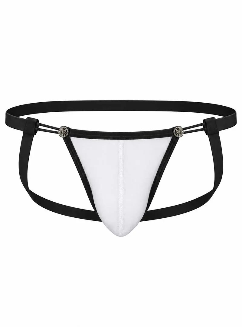 Undergear Herren-Mesh-Träger-Jock BK- 790