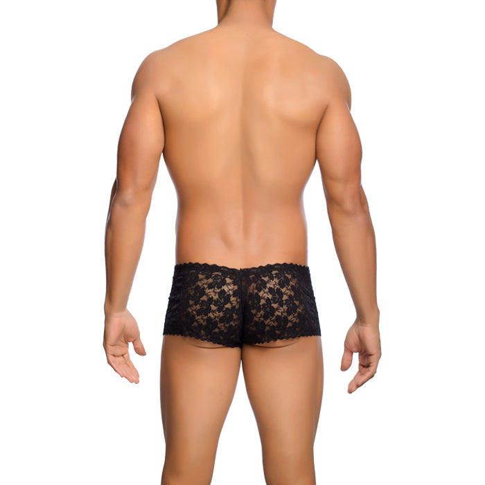 Calzoncillos tipo bóxer con encaje para hombre de Mob