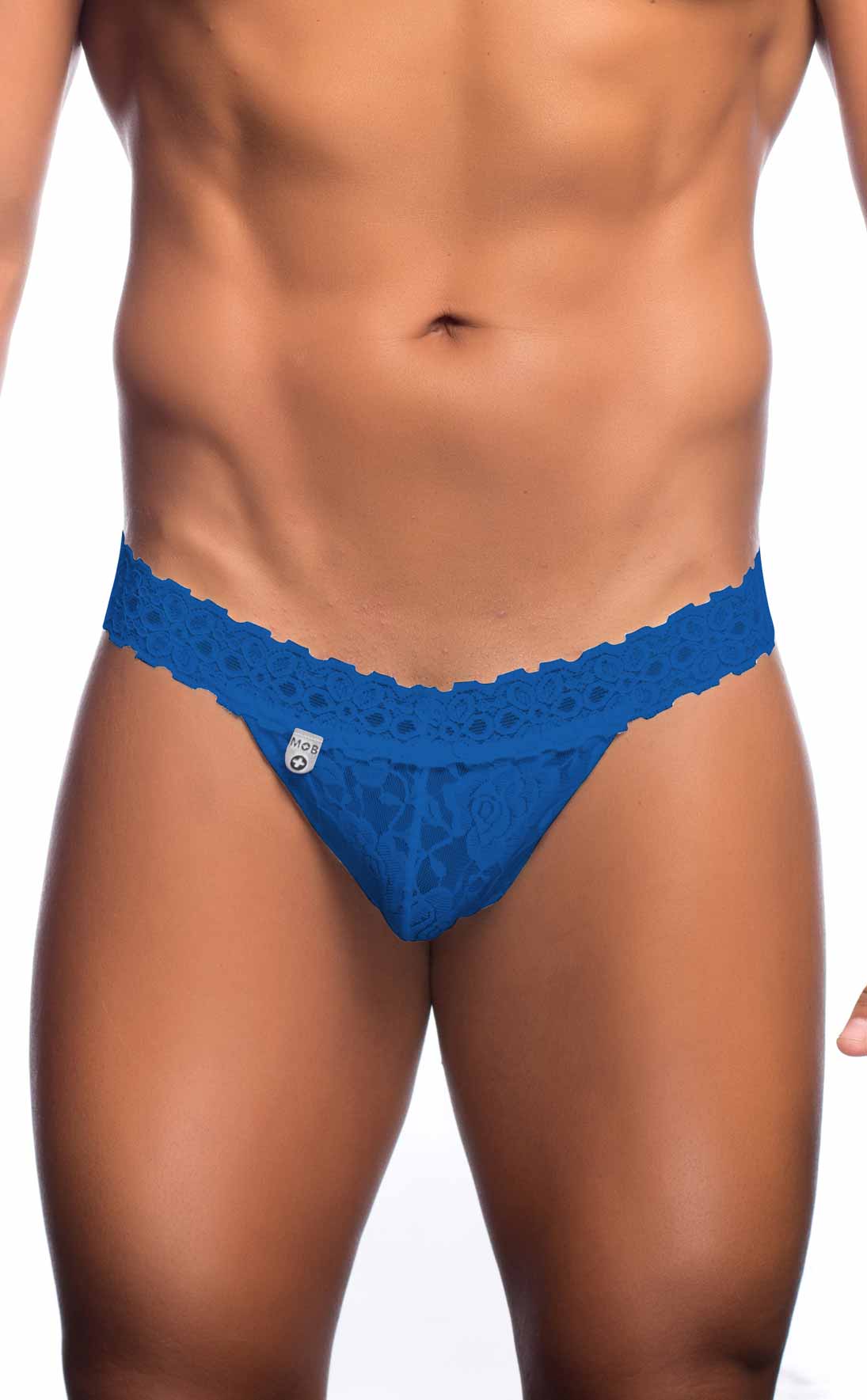 Tanga de encaje con cintura para hombre de Mob
