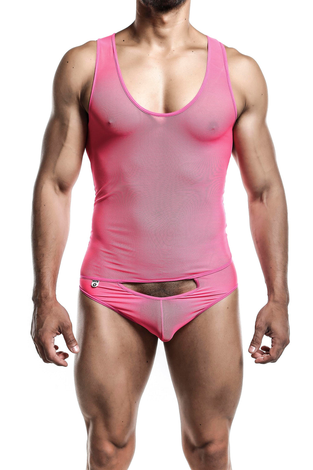 Body transparente y sexy para hombre de Mob