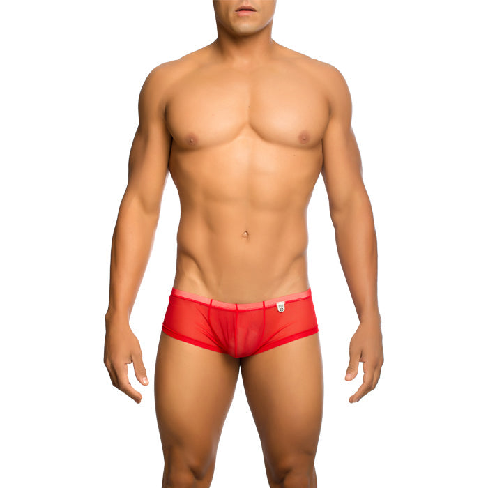 Braguita sexy transparente para hombre de Mob