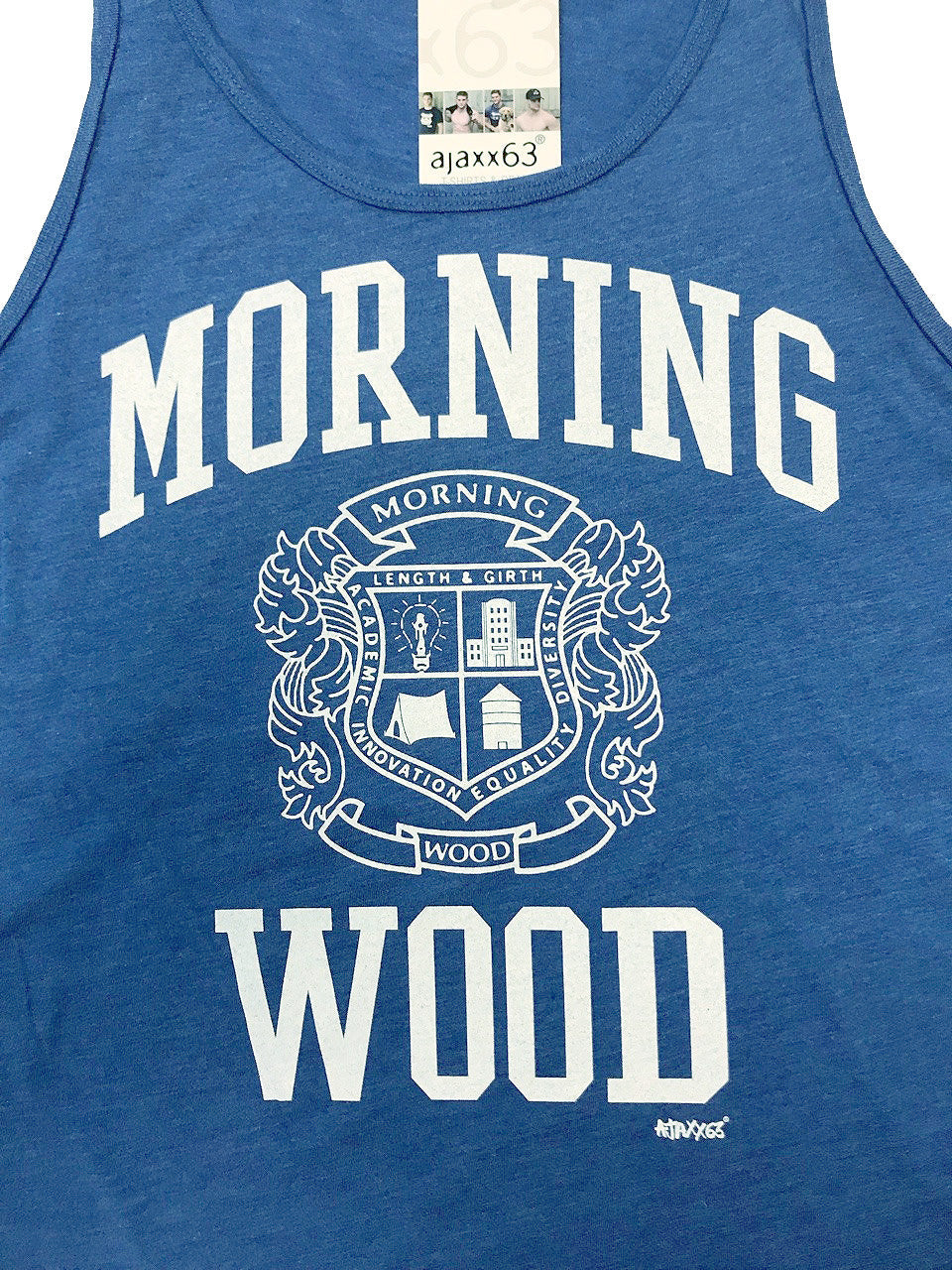 Morning Wood (Tri-blend) - Tank Top - DealByEthan.gay loves Ajaxx63