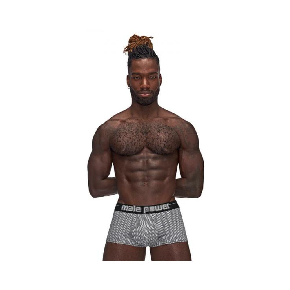 Mp Sexagon Mini Short Gray L - DealByEthan.gay loves Male Power