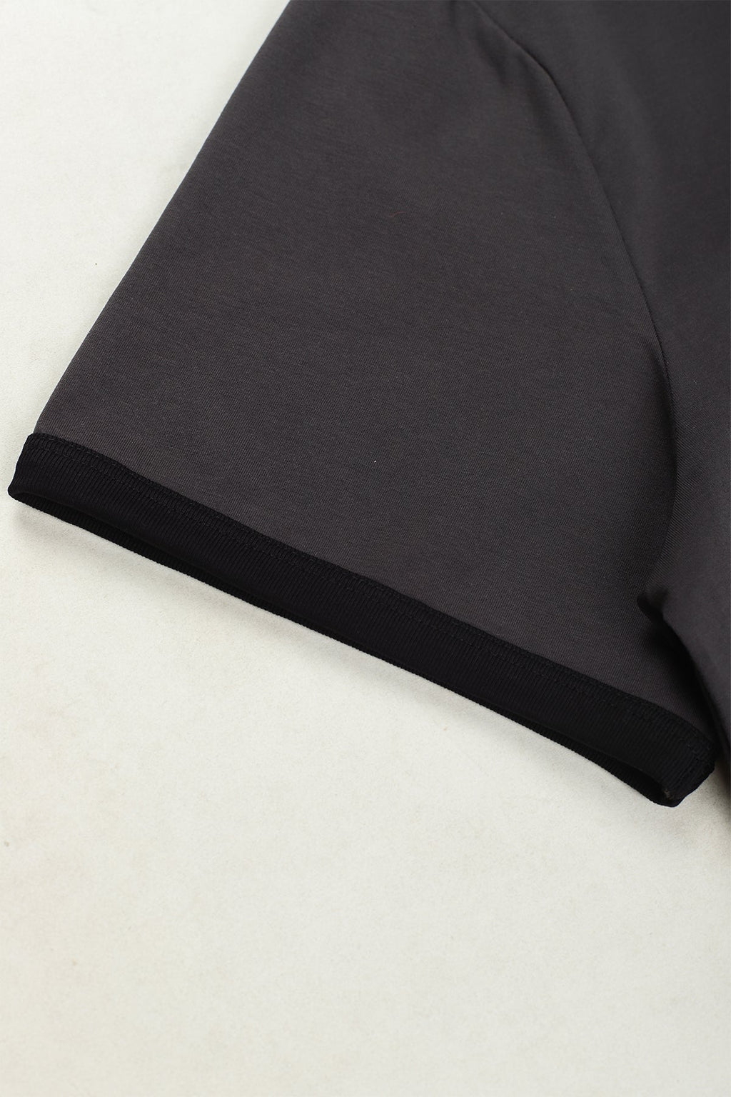 Muscle-Fit Ringer T-Shirt - Stone Gray - DealByEthan.gay loves Jed North