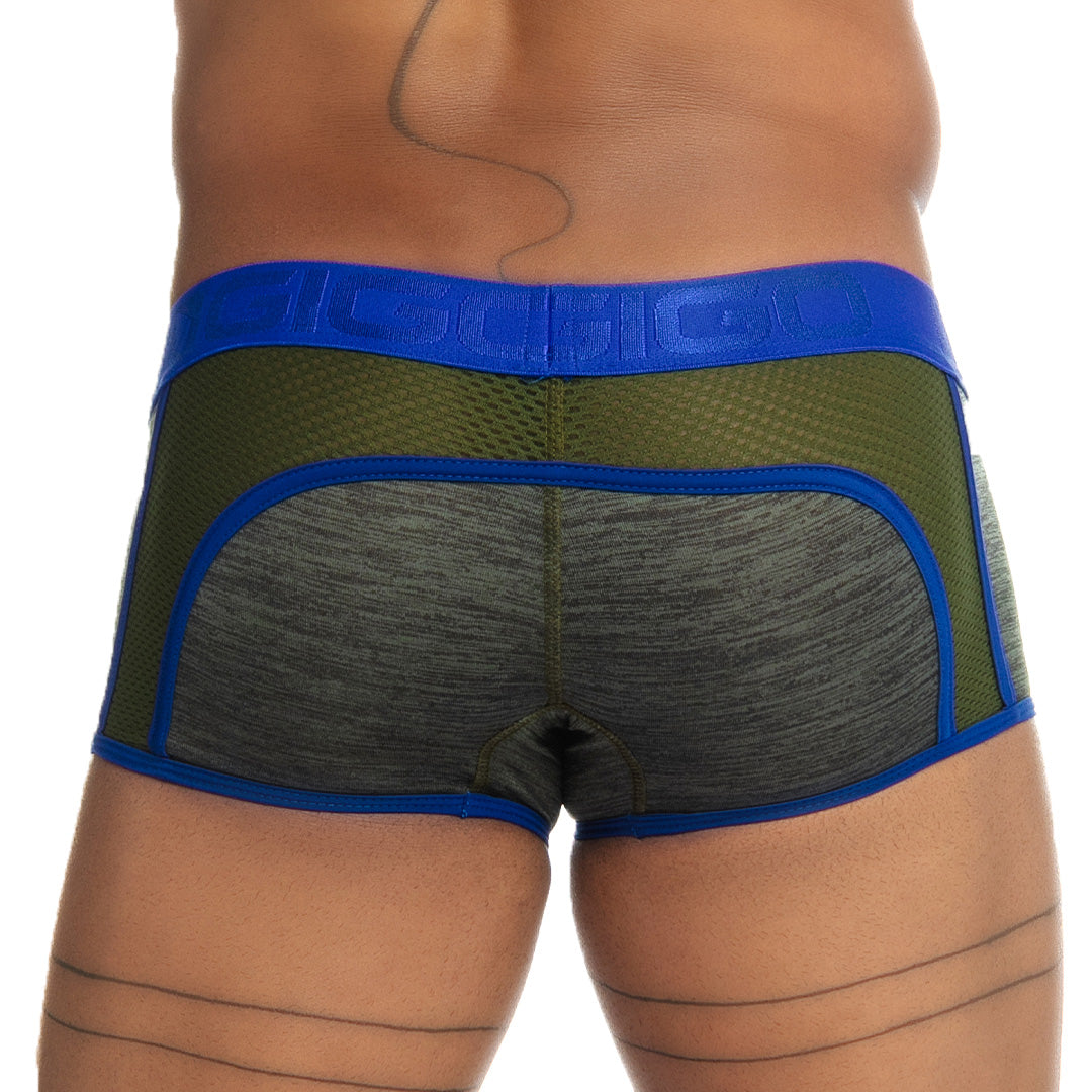 Nirvana Green Trunk by Gigo Underwear - Nirvana Green Trunk | Mens underwear by GIGO Underwear