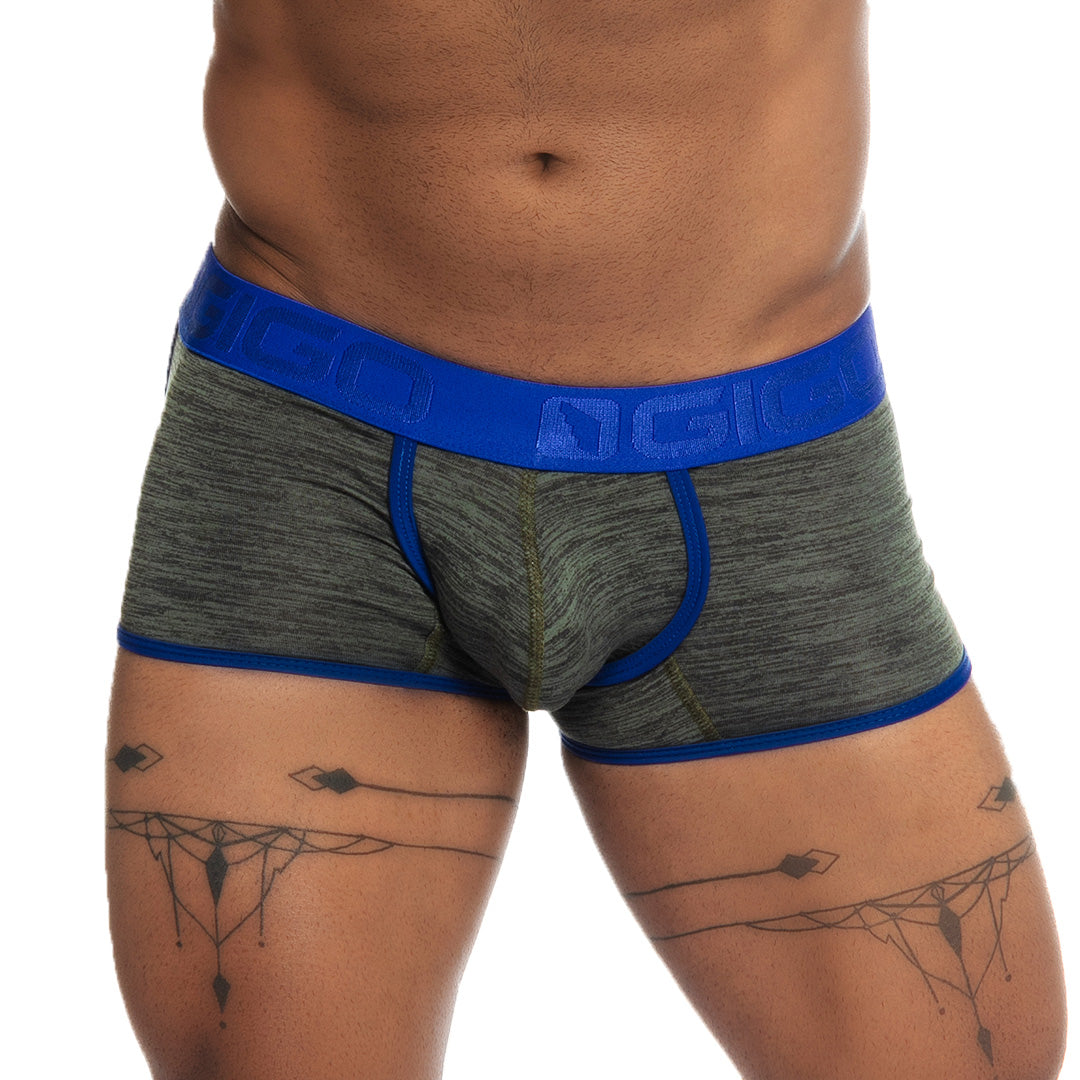 Nirvana Green Trunk by Gigo Underwear - Nirvana Green Trunk | Mens underwear by GIGO Underwear