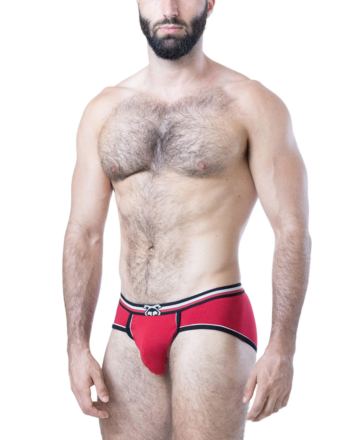 Nasty Pig Face Off U-Front Brief System Red/Black/White