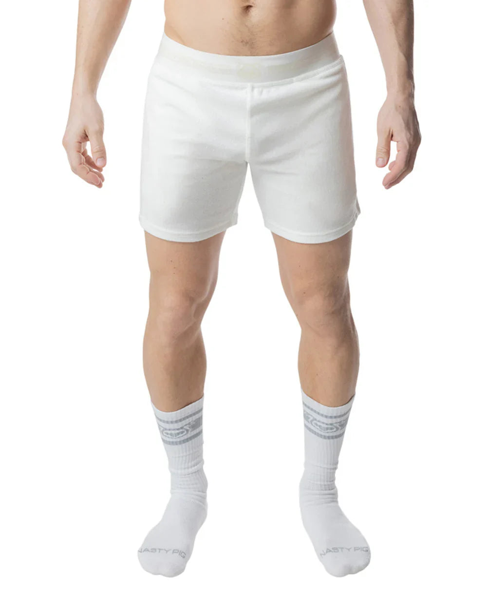 Nasty Pig Suite Rugby Short - Cream