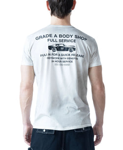Nasty Pig Men's Body Shop Tee - White