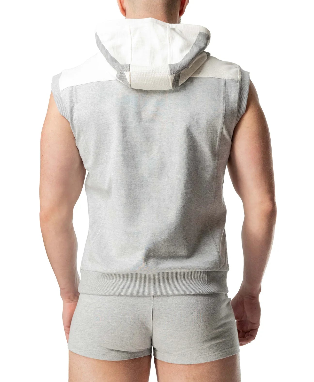 DOPPELÄRMELLOSER HOODIE