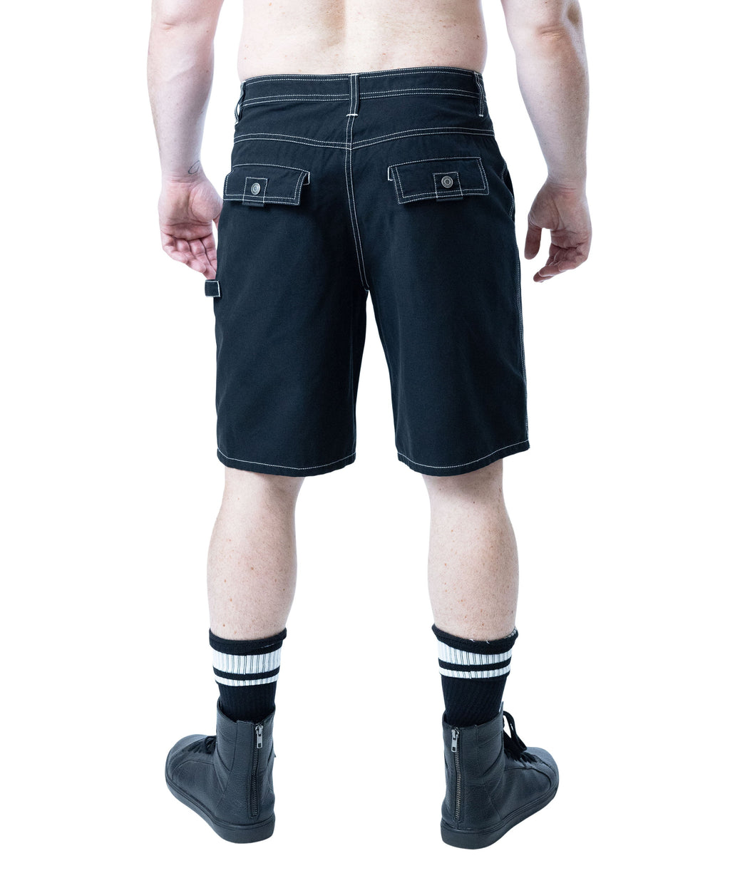 Nasty Pig Men's Forge Short - Distressed Black
