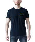 Nasty Pig Men's Induction Tee - Black/Cadmium Yellow