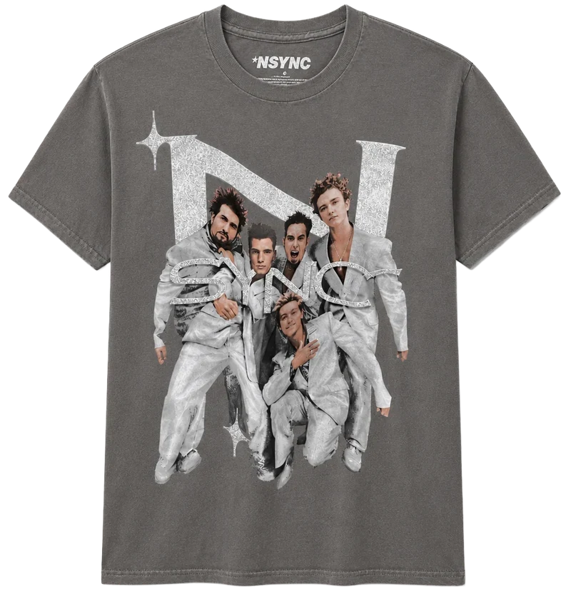 Steal Deal Men's Licensed Music Graphic T-Shirt