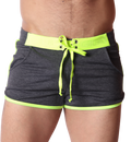 Nafts Gray Shorts by Gigo Underwear