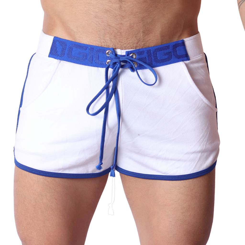 Nafts White Shorts by Gigo Underwear