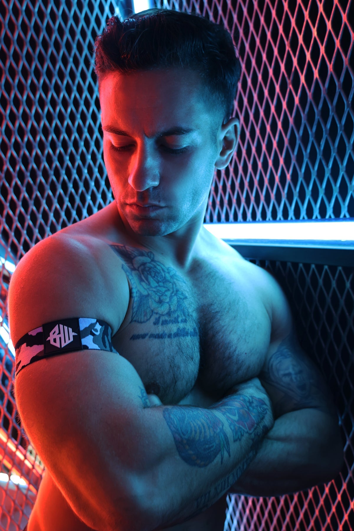 Neo Camo Armband - DealByEthan.gay loves Breedwell