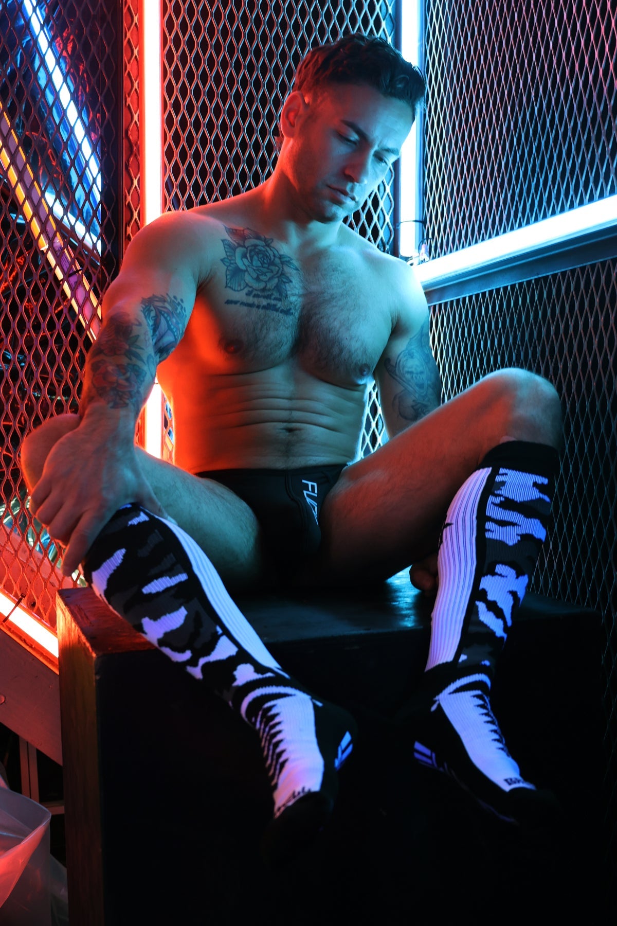 Neo Camo Socks - DealByEthan.gay loves Breedwell