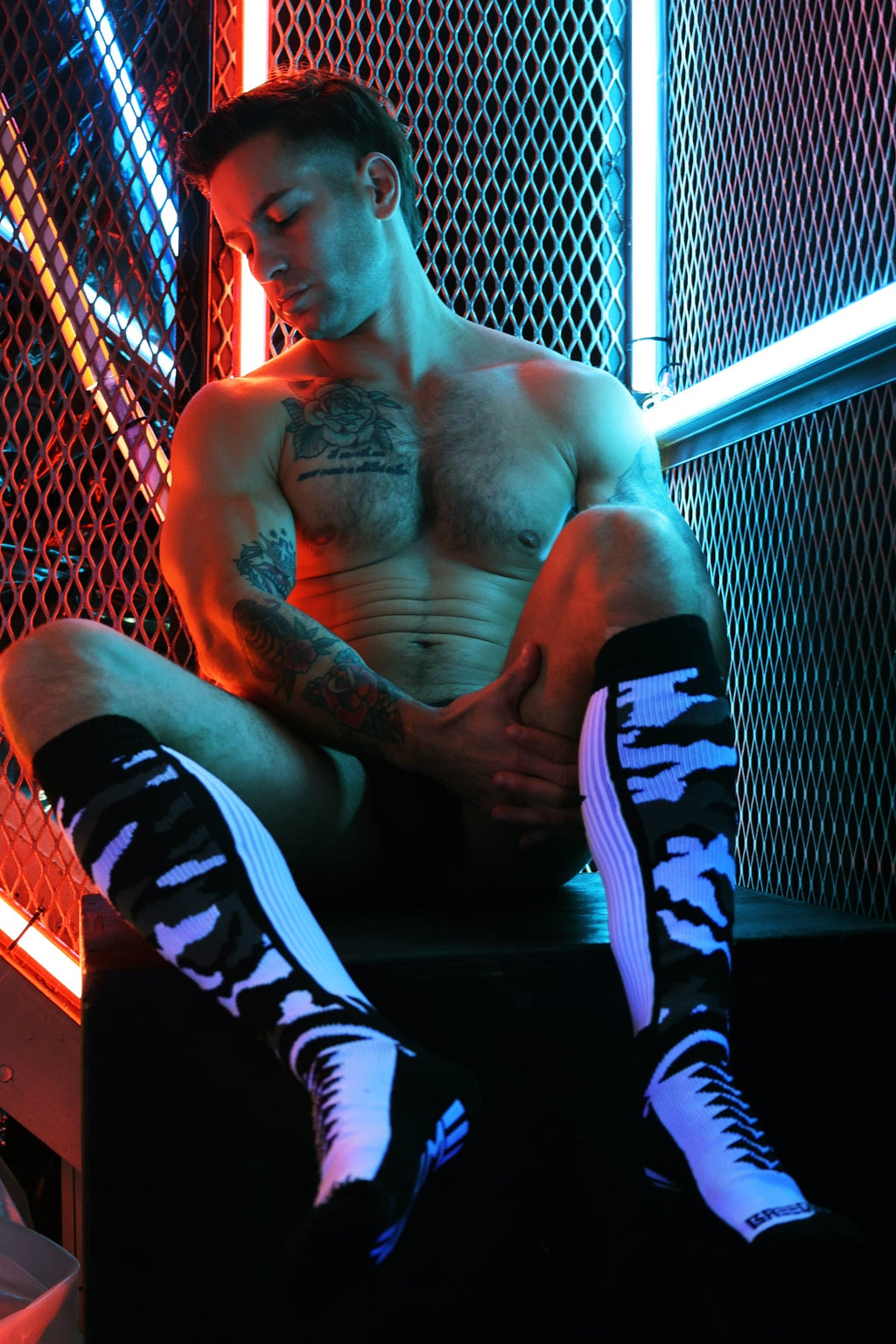 Neo Camo Socks - DealByEthan.gay loves Breedwell